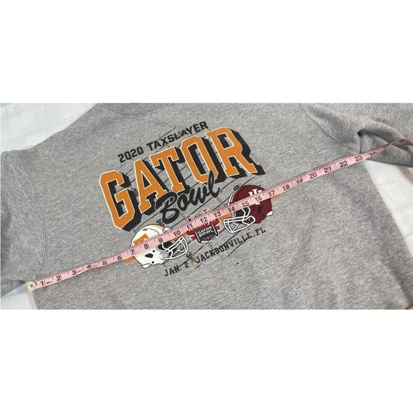 2020 GATOR BOWL Taxslayer TENNESSEE INDIANA Crew Football College Sweatshirt L - Picture 11 of 15